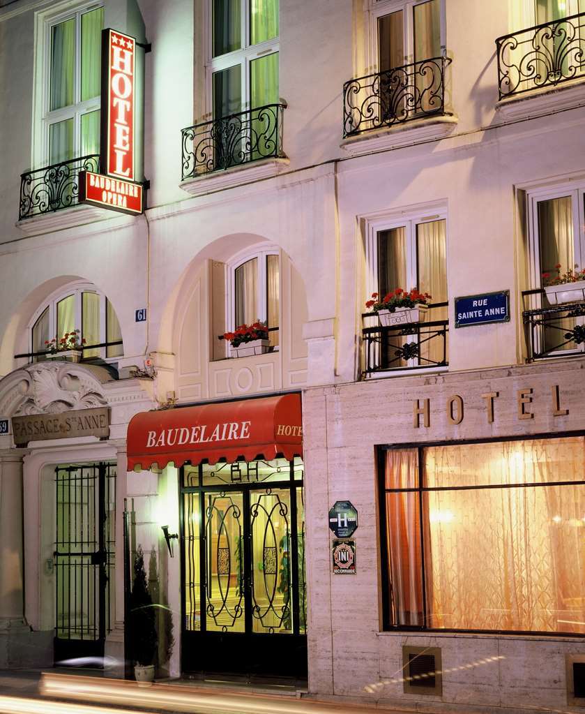 Hotel Baudelaire Opera Париж Экстерьер фото